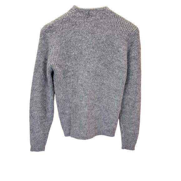 Vintage Towncraft Cardigan Womens sz M Gray Academia Classic Collegiate Preppy - Picture 8 of 8